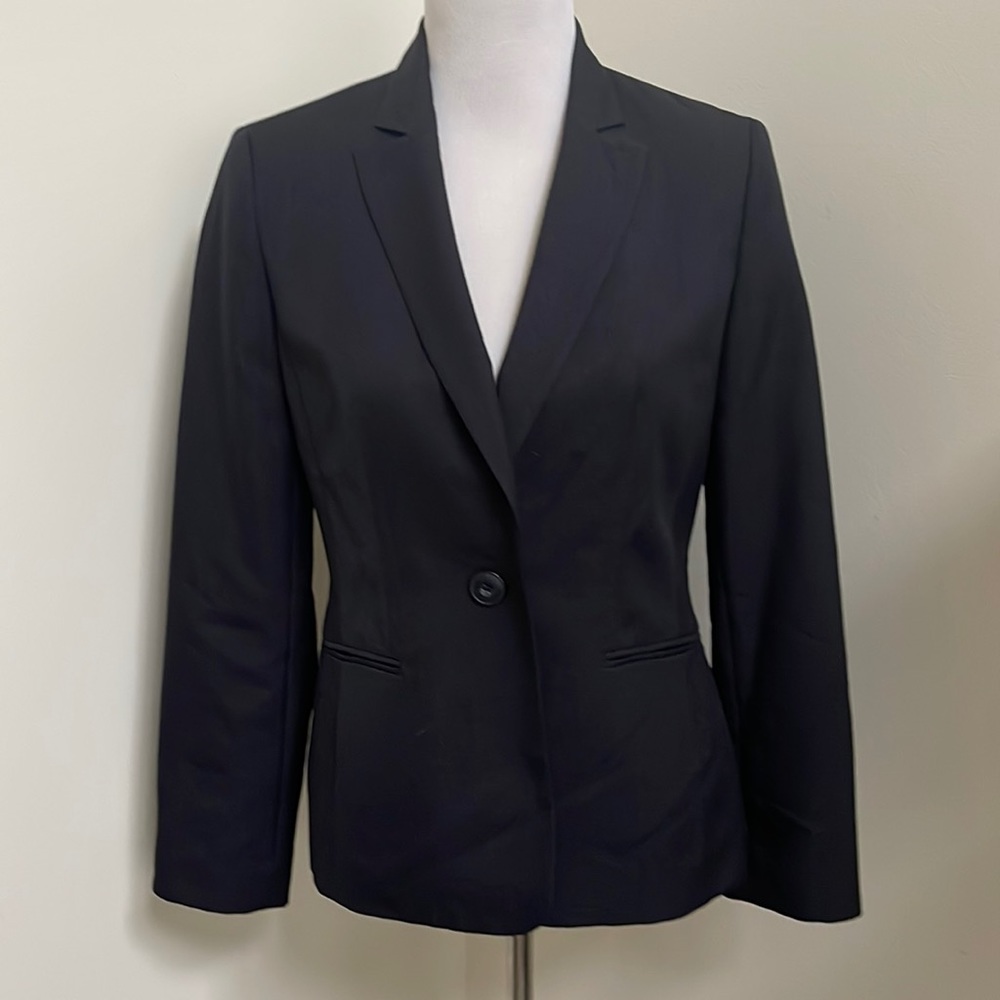 Navy blue blazer